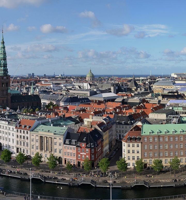 Copenhagen - view from Christiansborg castle