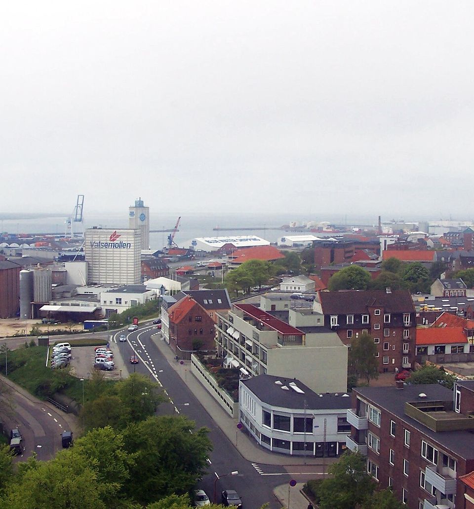 Esbjerg HarbourfromWatertower