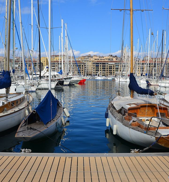 Vieux-Port de Marseille, France