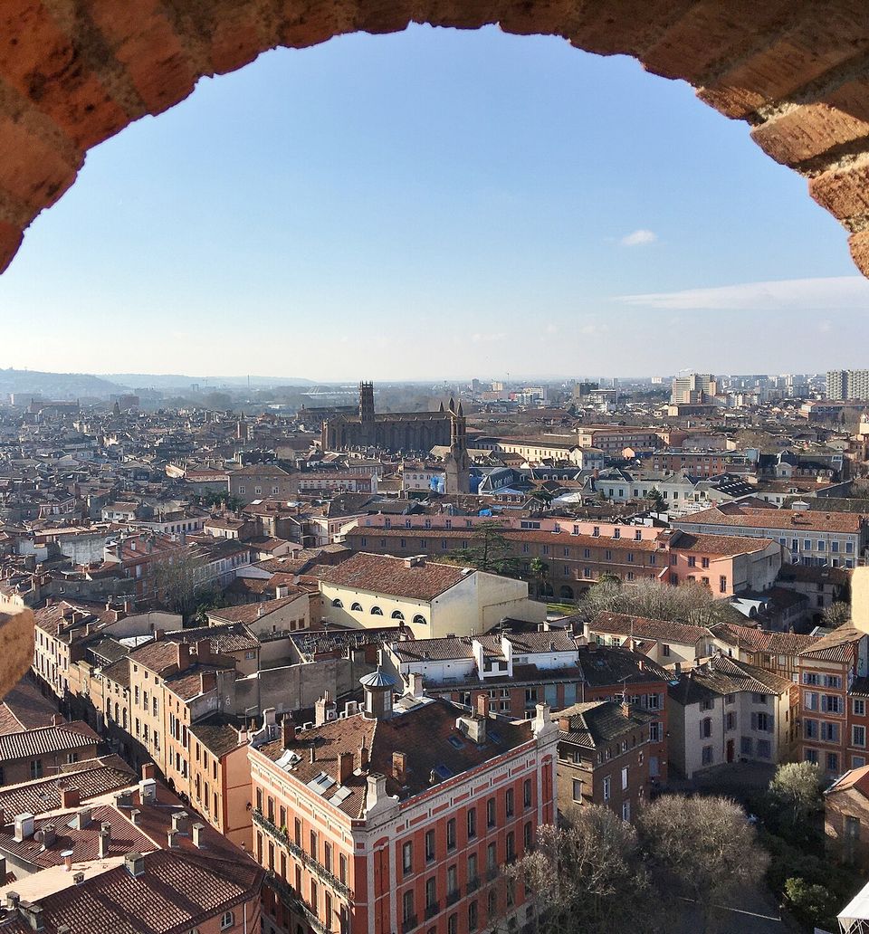 Toulouse - vue du Vieux Toulouse depuis St Sernin 06