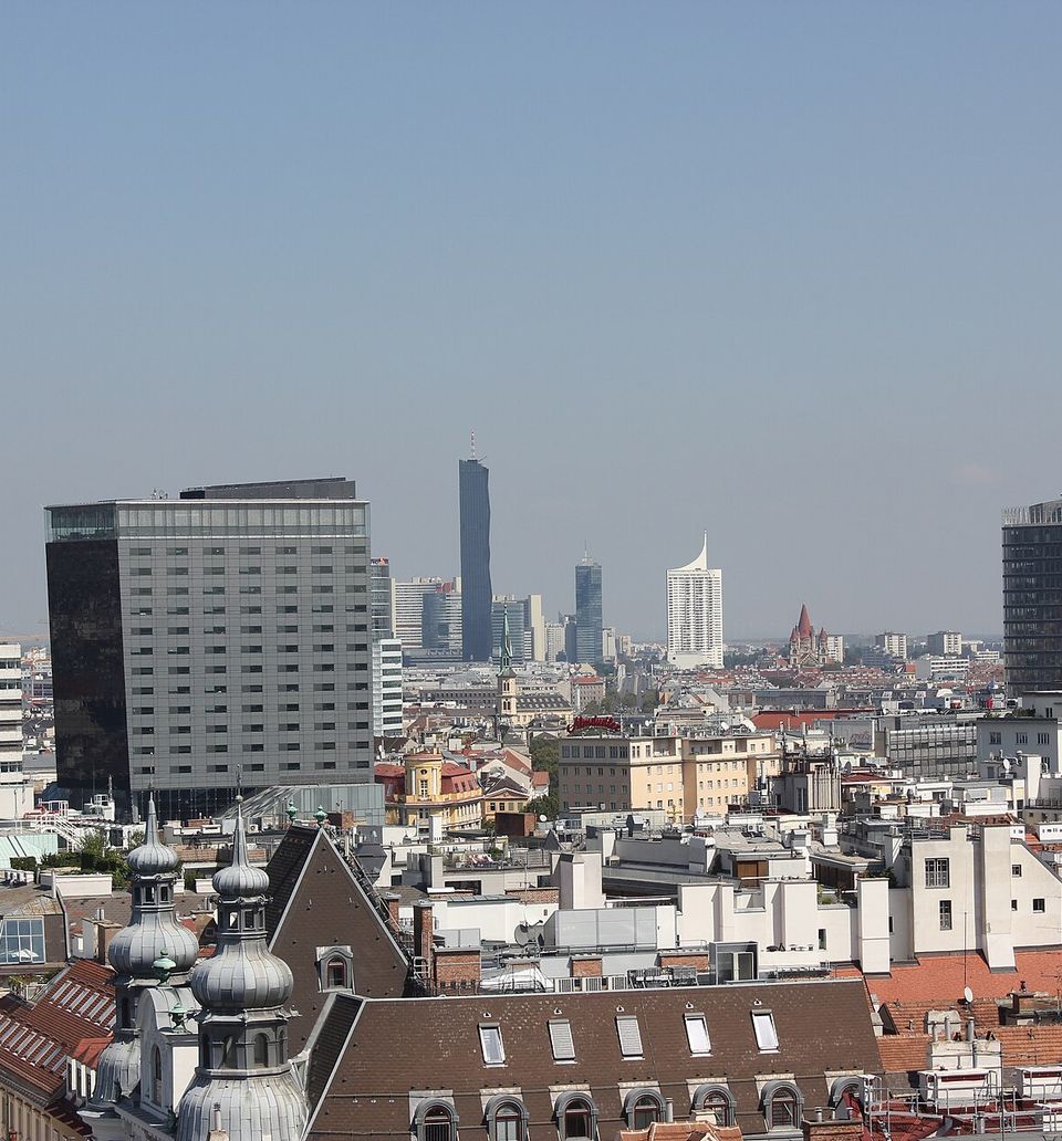 Wien katedra sw Szczepana widok z wiezy 6